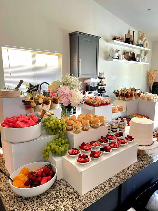 How We Created a Stunning Graduation Party Buffet on a Budget